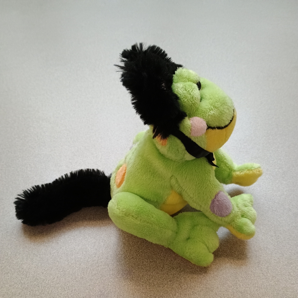 Ganz Halloween frog dressup cat sitting plush HW8388 Frabbit 6.5in - Picture 3 of 8